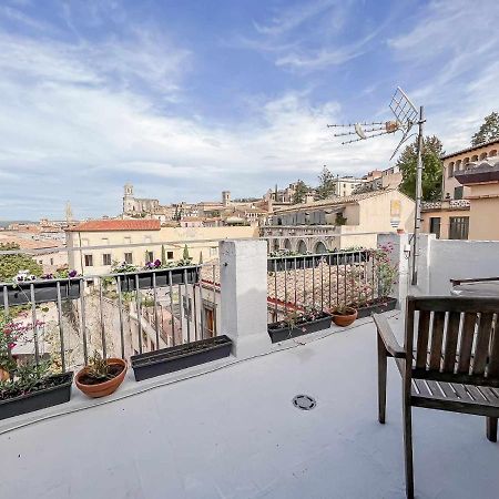 Romantic Duplex With Terrace And Great Views 지로나 외부 사진