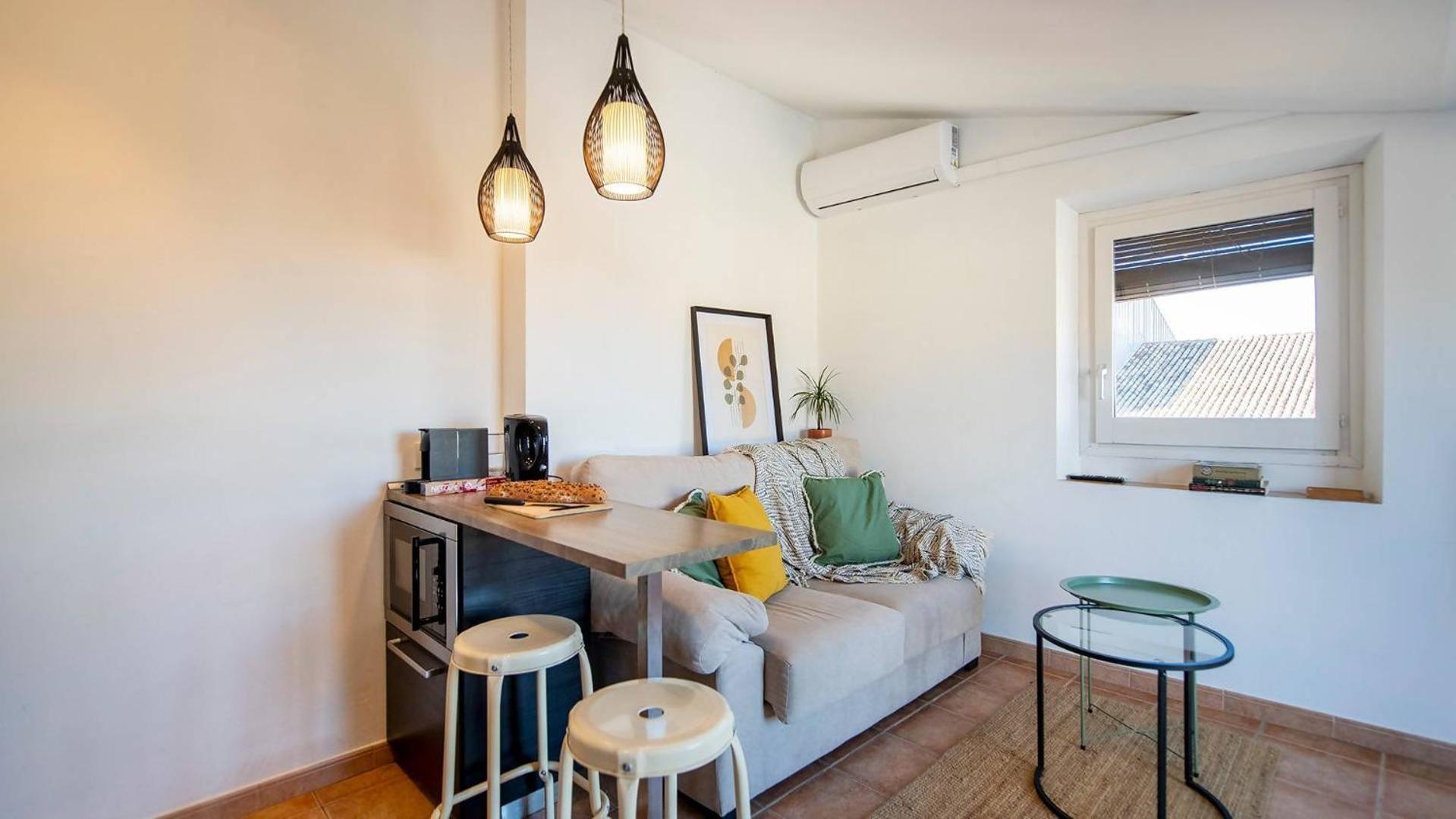 Romantic Duplex With Terrace And Great Views 지로나 객실 사진